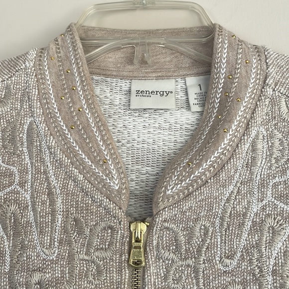 Dressy-casual zip front jacket - Picture 2 of 7